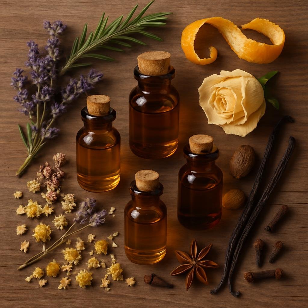 مكونات العطور الطبيعية