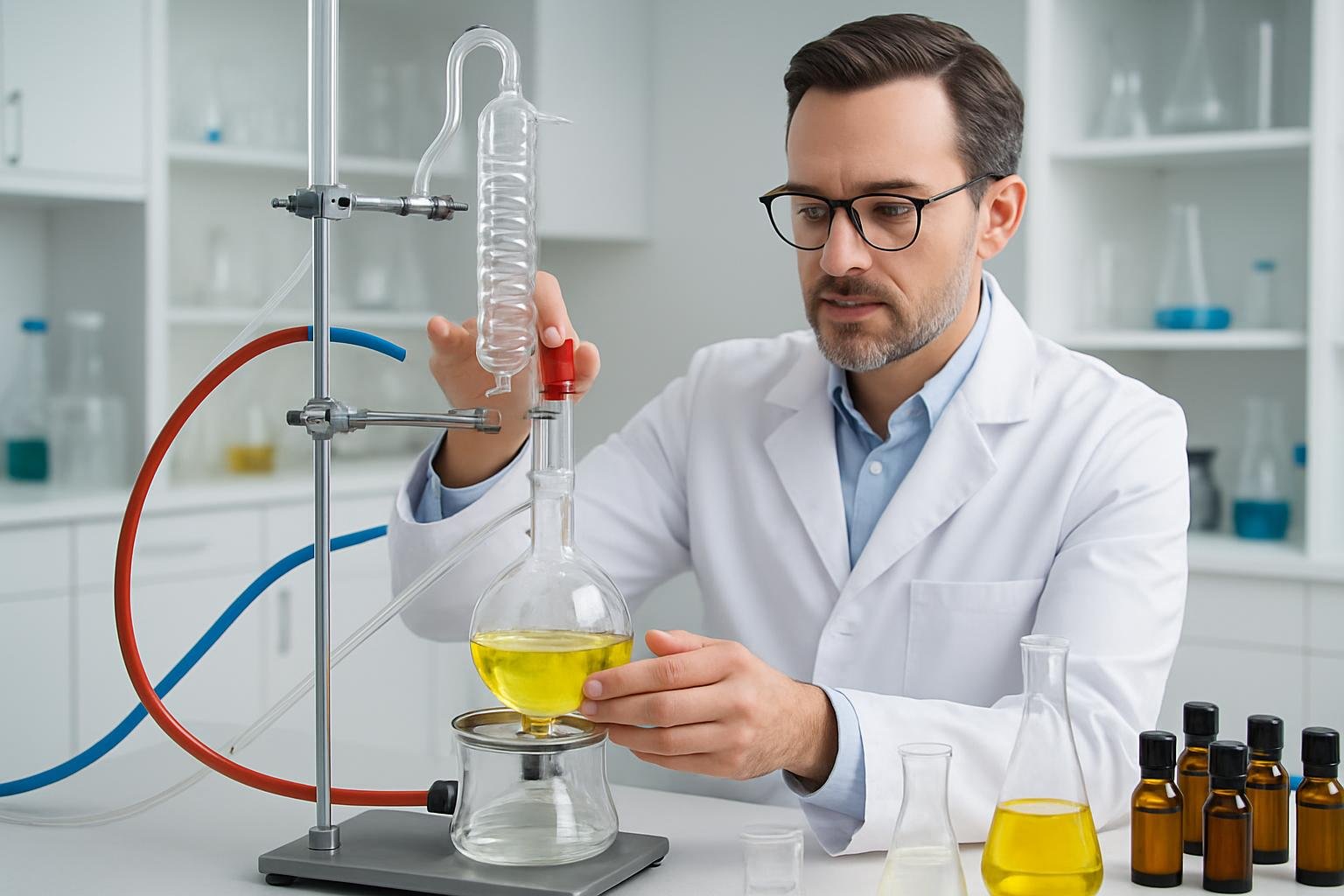 عملية تصنيع العطور